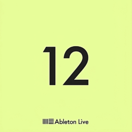 Ableton Live Lite 12 para PC y Mac, software de producción musical digital con 8 pistas y efectos integrados.