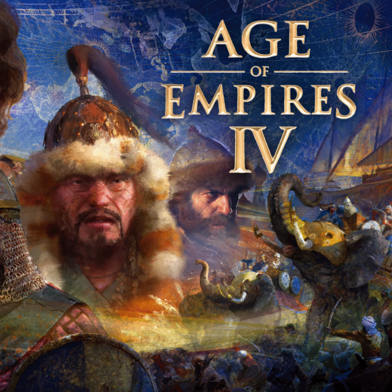 Age of Empires IV Deluxe Edition para Steam, incluye contenido digital exclusivo como banda sonora y arte conceptual.